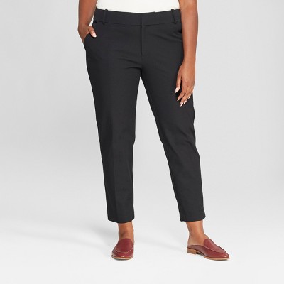 plus size ankle pants