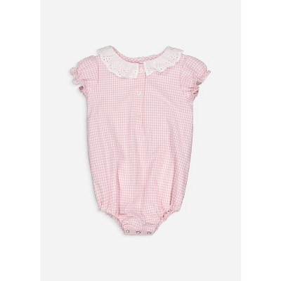 Girl Gingham Romper - Frangin Frangine