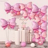 KatchOn, Huge Pink Bow Balloon - 35 Inch, Pack of 10 | Bow Balloons for Girls | Free Throws or Pink Bows Gender Reveal Decorations - 2 of 4