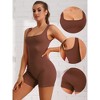 Allegra K Women's U Neck Tummy Control Shaping No Show Body Shapers - 3 of 4