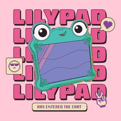 Toy Story Girls Toy Story 5 Lily Pad Chat Art T Shirt - Light Pink - X Large — фото 2