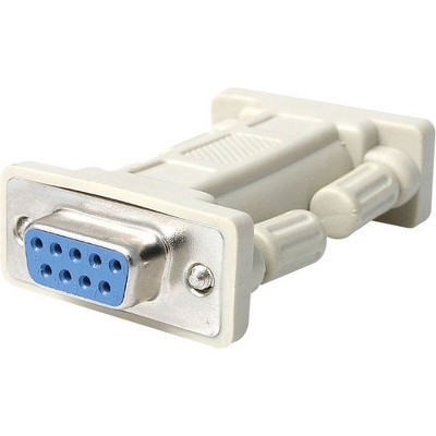 StarTech.com DB9 RS232 Serial Null Modem Adapter - F/F - 1 x DB-9 Female - 1 x DB-9 Female