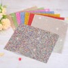 Unique Bargains Self-Adhesive DIY Car Clothing Crystal Rhinestone Sheet Sticker - 3 of 3