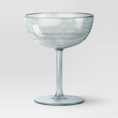 8 fl oz Coupe Glass Light Mint Green - Threshold™