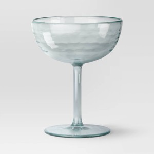 8 fl oz Coupe Glass Light Mint Green - Threshold™ - 1 of 3