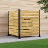 Spassway 73" 1-Panel Cedar Privacy Screen for Outdoor Use - 2 of 4