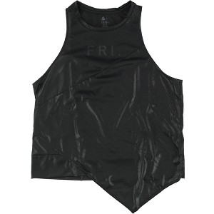 Reebok Womens Fri Graphic Tank Top, Black, Large - 1 of 2