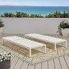 5 Level Adjustable Outdoor Patio Chaise Lounge,Aluminum Patio Chaise Lounge,Mesh Patio Lounge Chair With Wheels -Maison Boucle - 2 of 4