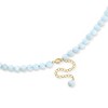 Pure Collection by Ross-Simons 65.00 ct. t.w. Aquamarine Bead Necklace With 14kt Yellow Gold Size 16 - 3 of 4