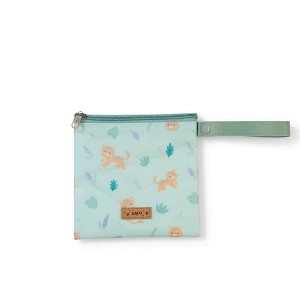 SARO Kids Water & Stain Resistant Snack Pouches - Reusable, Zippered Food Pouches for School, Travel & More - 1 of 3