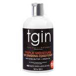 TGIN Triple Moisture Rich Replenishing Conditioner For Natural Hair with Shea Butter and Argan Oil - 13 fl oz