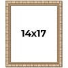 PosterPalooza | 14x17 Modern Bamboo Picture Frame, UV Acrylic, 5 Finishes - 2 of 4