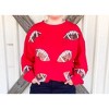 Women's Football Sequin Sweatshirt - BiBi XL - 2 of 2