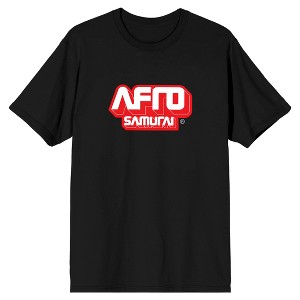 Afro Samurai Red Logo Men's Black T-shirt - 1 of 1