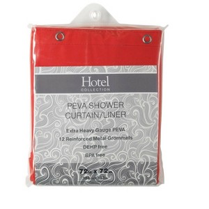 GoodGram Hotel Collection Non-Toxic 10 Gauge Peva Shower Curtain Liners - 1 of 2