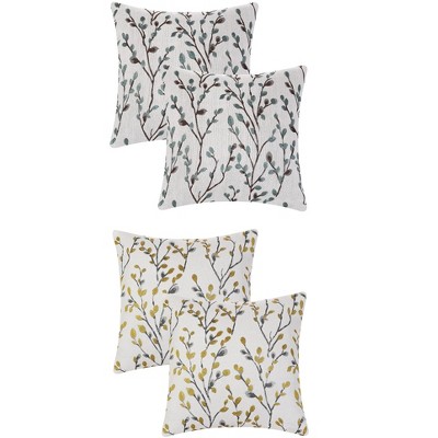 yellow flower/blue flower