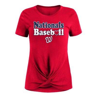 Mlb Washington Nationals Women's Bi-blend Tank Top - Xs : Target