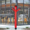 VEVOR Inflatable Tube Man Set, 6 ft Tall, Wacky Waving Inflatable Dancing Tube Guy with 1/15 HP Blower, PP Shell IPX3 Waterproof Blower Fan, Red - 2 of 4
