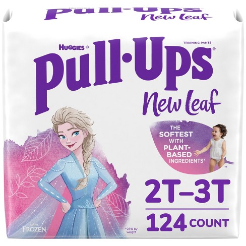 Pull-Ups Girls' Learning Design Pack Disposable Training Pants - 2T-3T -  124ct