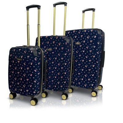 Jenni Chan Floral 3-Piece Hardside Spinner Set