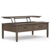 WyndenHall Cantina Lift Top Coffee Table Smoky Brown - 2 of 4