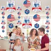 Big Dot of Happiness Firecracker 4th of July -  Party DIY Dangler Backdrop - Hanging Vertical Decorations - 30 Pieces - 3 of 4