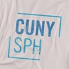 Men's CUNY Graduate School of Public Health & Health Policy Official Distressed Primary Logo T-Shirt - 2 of 4