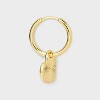 Bijoux Sport by Luv Aj MLB Gold Logo Heart Hoop Earrings - 3 of 3