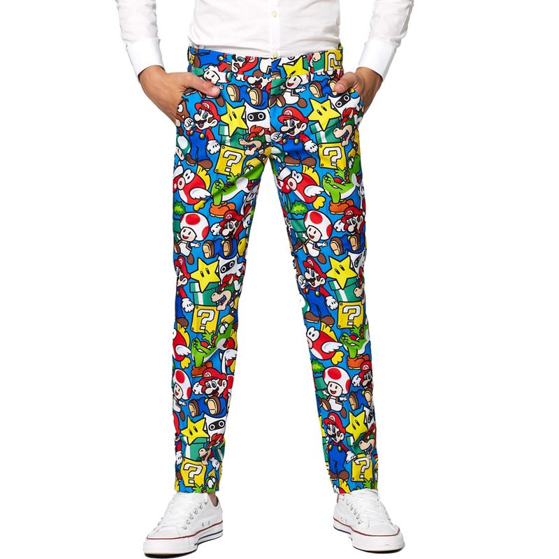 OppoSuits Teen Boys Suit - Super Mario - Multicolor, 4 of 6