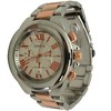 Olivia Pratt Bold Bezel 3-Dial Metal Watch - 3 of 4