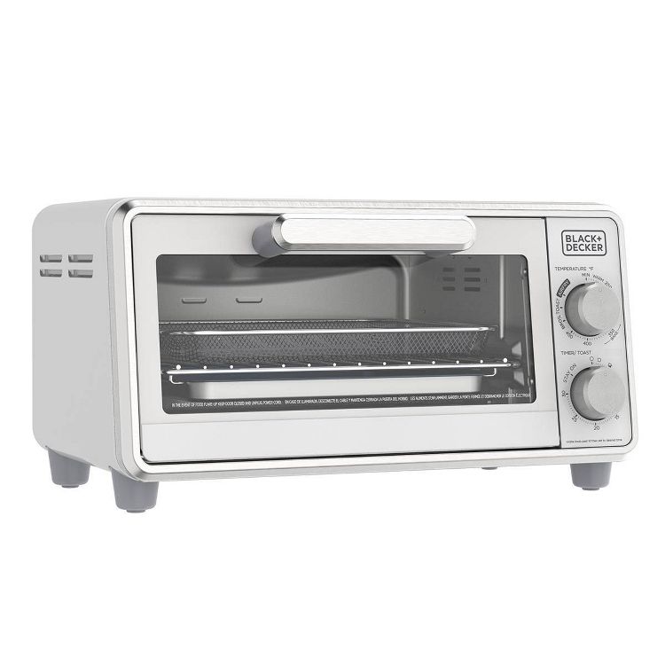 BLACK+DECKER Crisp &#8216;N Bake Pro 4 Slice Air Fry Toaster Oven, 2 of 6