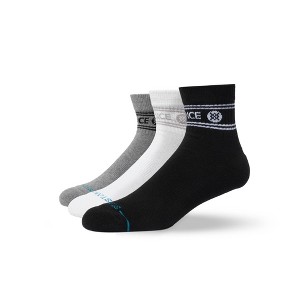 STANCE x WADE Men's Vital 3/4 Crew 3 Pk Socks - 6-12 - 1 of 4