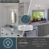 VAXCEL Beverly Bathroom Vanity Light Fixture Clear Glass Shade, LED Compatible - 2 of 4