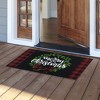 Briarwood Lane Coir Doormat 30x18 Christmas Wreath Natural Fiber For Christmas Coir Doormat - 2 of 2