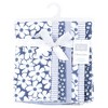 Hudson Baby Baby Girls Cotton Flannel Burp Cloths 7pk, Blue Cosmos, One Size - 2 of 4