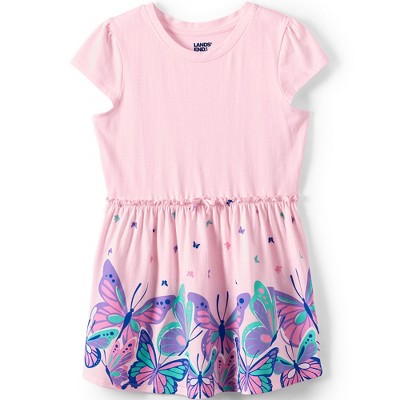 Lands' End Kids Gathered Waist Tunic Top