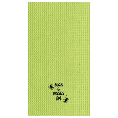 C&F Home Bugs & Hisses Waffle Weave Kitchen Towel