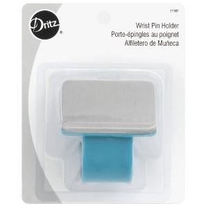 Dritz Magnetic Wrist Pin Holder Blue: Steel Sewing Pins & Needles, Multipurpose Magnetic Pin Holder - 1 of 4