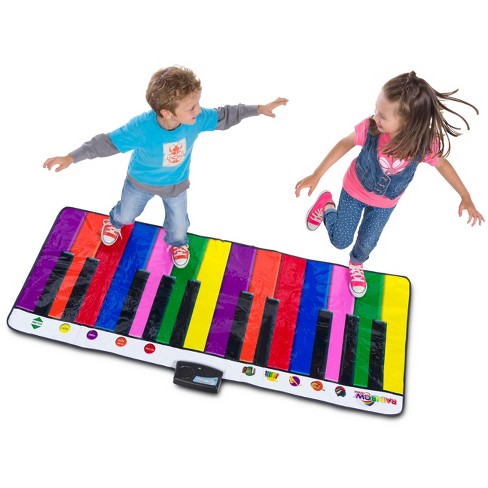 Giant Colorful Keyboard Piano Mat For Kids Hearthsong Target