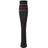 Memoi Women's Mod Stripe Knee High Glitter Tube Socks - 2 of 3