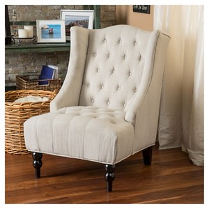Toddman High Back Club Chair - Christopher Knight Home - 1 of 4
