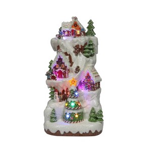 Moments in Time 15.75" Gingerbread Village Multi-Tiered Mountain - 1 of 4