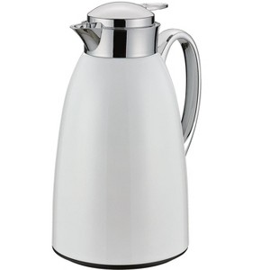 Cilio "Venezia" Insulated Server, glass liner, White, 34 fl. oz. - 1 of 4