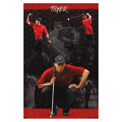 Trends International Tiger Woods - Sketch Framed Wall Poster Prints - image 1 of 4