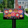 Bright Blooms Spring Magnetic Mailbox Cover Floral Primitive Standard Briarwood Lane - 2 of 3