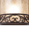 John Timberland Rustic Wall Light Sconces Set of 2 Walnut Brown Hardwired 12 1/2" High Fixture Natural Mica Bedroom Bathroom - 4 of 4