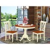 Southwestern Round Dining Set 3pc - 42 Inch Table & 2 Chairs - Rustic Home Decor - 2 of 4