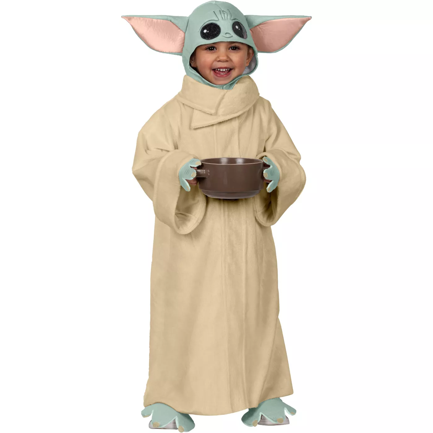 Toddler Star Wars Mandalorian The Child (Baby Yoda) Halloween Costume Jumper - image 1 of 2