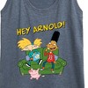 Women's - Hey Arnold! - Arnold, Gerald, and Abner Graphic Racerback Tank - image 2 of 4