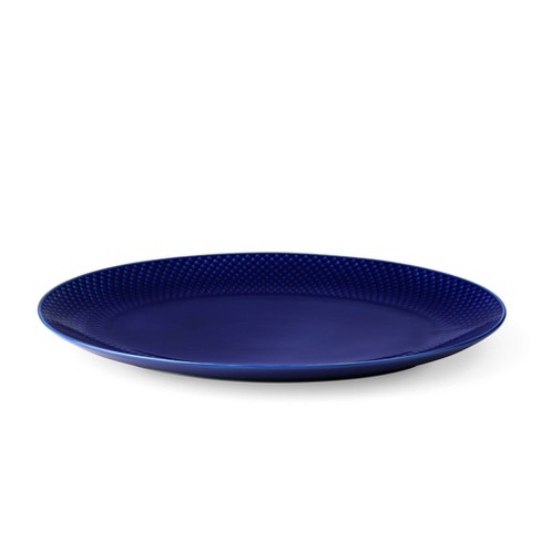 Lyngby Porcelain Rhombe Color Oval Serving Dish, 13.8 Inch, Perfect for Entertaining, Party - image 1 of 4